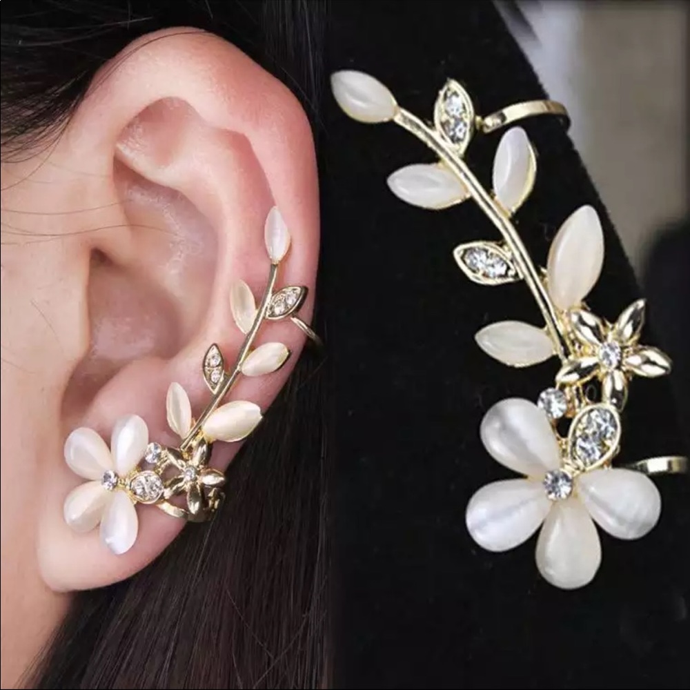 Earring cuff clamps